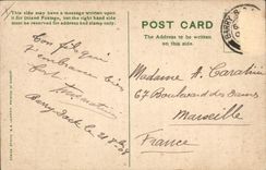 Vintage Postcard Fantasy Mother Woman