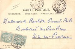 Vintage Postcard Fantasy Woman Children Folklore