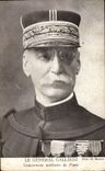Vintage Postcard General Militaria Gallieni Commanding officer of Paris