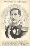 CPA Militaria SM Albert 1er 