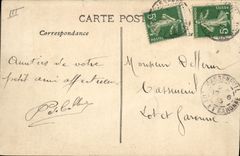 Vintage Postcard Boat Oceanian Steamer Shipping company