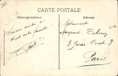 CPA Bateau Paquebot Orenoque par mauvais temps dans l'Adriatique