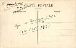 Vintage Postcard Boat Boulogne Steamer on Arrived Sea of Onward