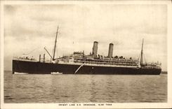 CPA Bateau Paquebot Orient line SS Ormonde