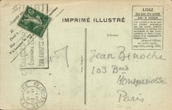 CPA Bateau Paquebot Le Havre Paris