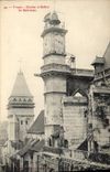 Vintage Postcard Bell Troyes Bell-tower and belfry of Saint Jean