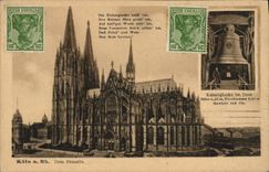 Vintage Postcard Bell Koln Kaiserglock