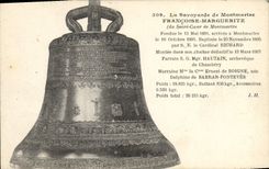 CPA Cloche La Savoyarde de Montmartre Paris Francoise Marguerite 