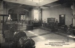 Postal Santo Base Ponthierry Centro radioelectrónico del CO Radio France Estación continental