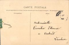 Vintage Postcard Fantasy Flowers Poisson Pike