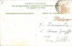 CPA Fantaisie Paques Poisson 1er Avril 