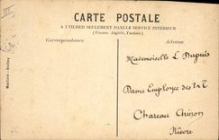 CPA Fantaisie Paques Poisson 