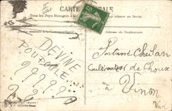 CPA Fantaisie Paques Poisson 