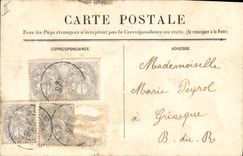 Vintage Postcard Fantasy Easter Poisson April 1st Swallow