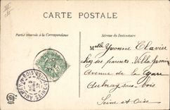 CPA Fantaisie Paques Poisson 