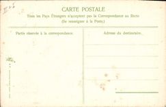 CPA Fantaisie Paques Poisson 1er Avril Peche 