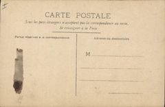 CPA Fantaisie Paques Poisson Homme 