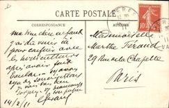 CPA Cueillette du jasmin Cote d'Azur 