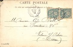 Postal Fantasia Ilustrador sobre el trabajo no hay nada