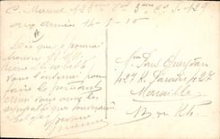 CPA Militaria SM Albert 1er 