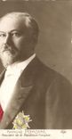 Vintage Postcard Militaria Raymond Poincare President of the French Republic