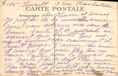 Vintage Postcard Militaria Poincare Nicholas II Russia Russia Albert