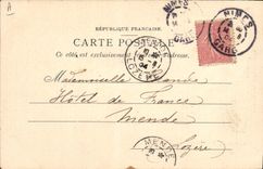 CPA Corrida Course de taureaux Une chute 