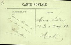 CPA Bateau Paquebot Le Havre Sortie de la Provence de la CGT 