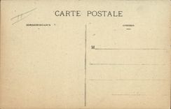 Vintage Postcard Boat Peru Steamer of the Transatlantic Company Postal service and Passengers