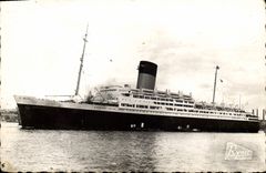 CPM Bateau Paquebot Pasteur