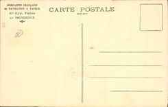 CPA Bateau Paquebot Cie Cyp Fabre SS Providence