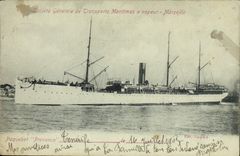 CPA Bateau Paquebot Provence 