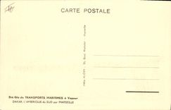 CPA Bateau Paquebot SGTM Provence