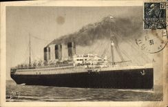 CPA Bateau Paquebot Paris