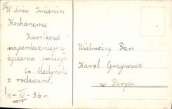 Postal De radio Niños perro