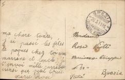 CPA Fantaisie Paques Poisson Enfants 