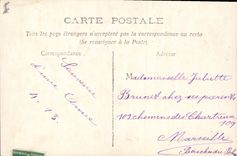 CPA Fantaisie Paques Poisson Femme 