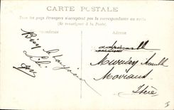 CPA Fantaisie Paques Poisson Femme 