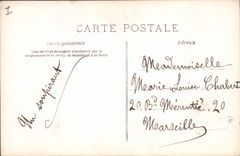 CPA Fantaisie Paques Poisson Femme 1er Avril