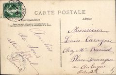 CPA Fantaisie Paques Poisson Enfant 1er Avril