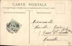 CPA Fantaisie Paques Poisson 1er Avril