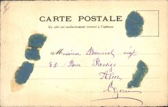 CPA Fantaisie Paques Poisson 1er Avril 