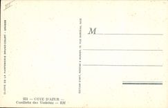 CPA Cote d'Azur Cueillette des violettes