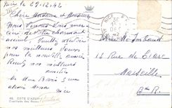 Vintage Postcard Dimensions Azure the gathering of the pinks Femme