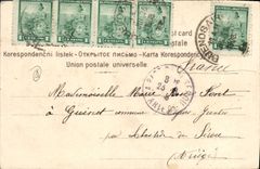 Vintage Postcard Fantasy Illustrator Children Dog Argentina Argentina