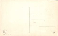 Vintage Postcard Fantaisie Illustrator Stag Is tickled pink Christmas