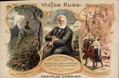 Vintage Postcard Fantasy Illustrator Victor Hugo Lombart Chocolate Poor wretches Four Twenty Thirteen Hernani Ruy Blas SIGNAL