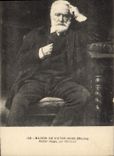 Vintage Postcard Fantasy Illustrator Victor Hugo by Bonnat Museum