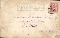 CARTE PHOTO Chien Chiens Saint Julien 