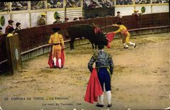 Postal Corrida de Toros el Estocada Toro